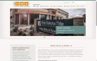 Hagen, Wilka & Archer, LLP website