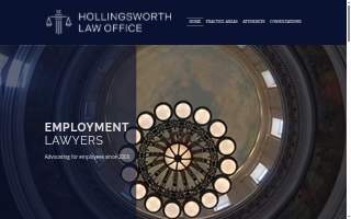 Hollingsworth Law Office, LLC website