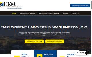 HKM Employment Attorneys LLP website