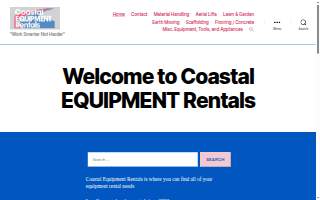Coastal Rentals Inc website