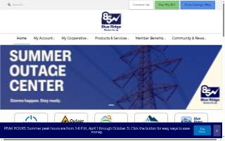 Blue Ridge Electric Coop Inc website