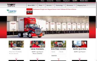 Southeastern Freight Lines Inc of Lexington website