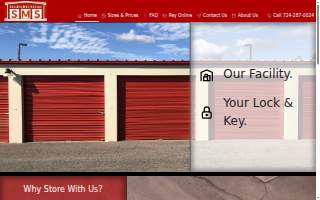 Shockey Mini Storage website