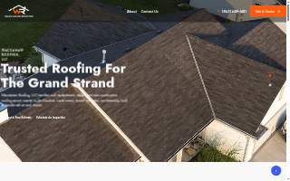 Waccamaw Roofing, LLC website