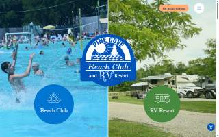 Pine Cove Rv Resort Inc website