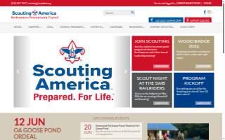 Northeastern Pa Council Boy website