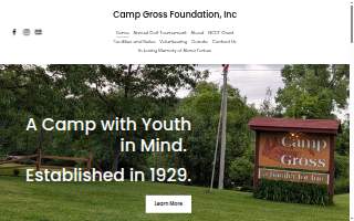 Camp Gross Foundation Inc website