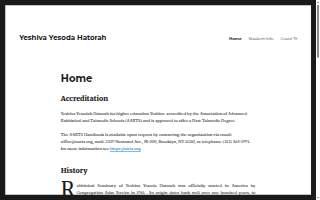 Congregation Adas Yereim website