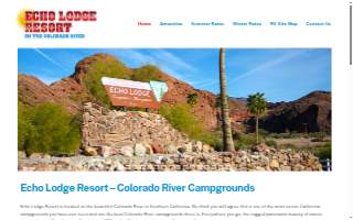 Echo Lodge Resort Inc website