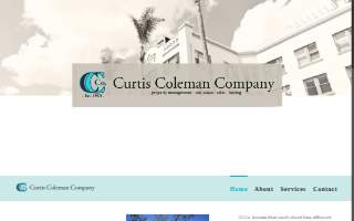Coleman Curtis Co website