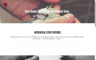 Anthem Real Estate Ventures Inc of La Mesa website