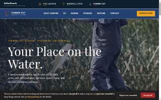 Turner Cut Resort & Marina Inc website