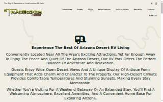 Tradewinds Rv Park website