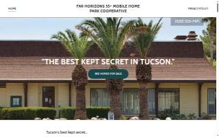 Far Horizons Mobile Home Park Residents Coop Assn website