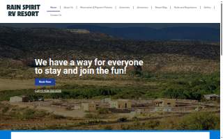 Rain Spirit Rv Resort website
