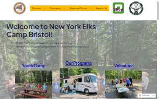 New York Elks Camp Bristol Inc website