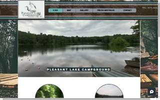 Pleasant Lake Camp Ground Inc website