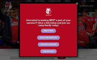 Timber Lake Camp West Corp website