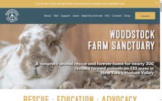 Woodstock Animal Sanctuary website