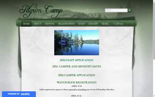 Pilgrim Camp Inc website