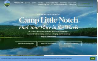 Friends Of Camp Little Notch website