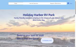 Holiday Harbor Rv Park website