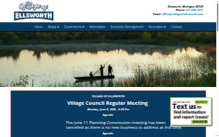 Village Of Ellsworth website