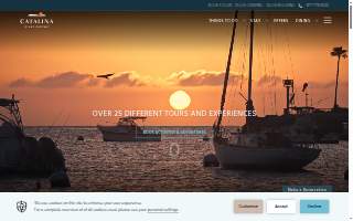 Santa Catalina Island Co website