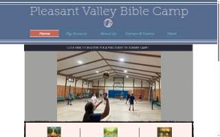 Pleasant Valley Bible Camp website