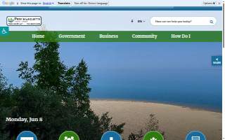 Pere Marquette Charter Twp website