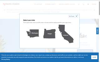 Pacific Power/light Co website