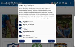 Minsi Trail Council website
