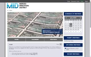 Merced Irrigation District website