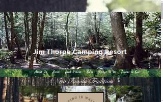 Jim Thorpe Camping Resort Inc website