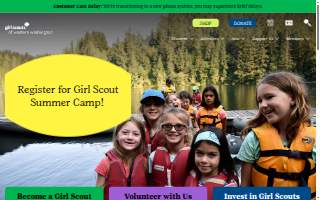 Girl Scouts Of Western Wash website