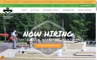 Geauga Park District website